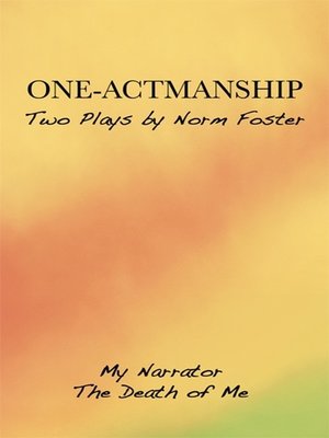 cover image of One-Actmanship
